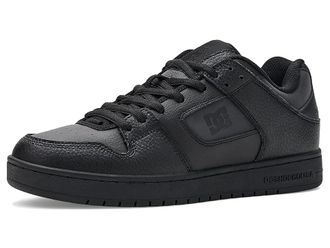 DC Manteca SE Mens Skate Shoes Black/Black : 10.5 D - Medium, Leather