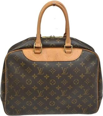 Louis Vuitton Pre-owned Handbags, female, Brown, Size: ONE SIZE Pre-owned Vintage Leather Handbag