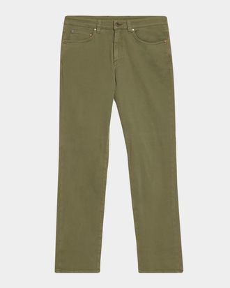 Boglioli Men & apos;s Comfort Soft Five-Pocket Pants