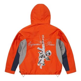 SUPREME FW26 AOI GORE-TEX Hooded Jacket Orange SUP-FW26-011-ORG