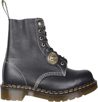 Dr. Martens 1460 Pascal Veterlaarzen - Heren - Veterlaarzen - Zwart - 37 EU - Leer - Schoenen