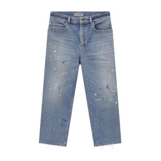 Balenciaga Vaqueros rectos - Jeans - Mujer - Azul - W26
