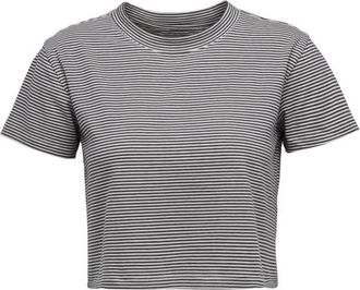 Black Diamond BD Stripe Crop S/S Tee T-Shirt für Damen | grau