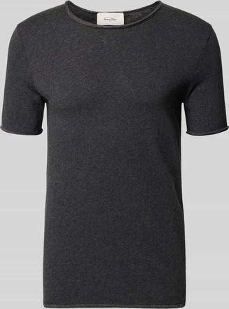 American Vintage American Vintage Slim Fit T-Shirt mit Rundhalsausschnitt Modell Sonoma in Anthrazit, Gr&ouml;&szlig;e XL