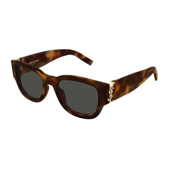 Saint Laurent SL M174 Zonnebril - Dames - Accessoires - Bruin - Maat: 53 MM