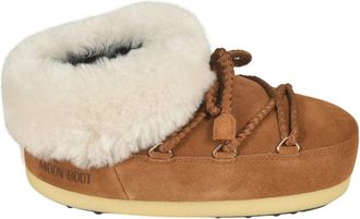 Moon Boot EVX Mule Suede - Dames - Winterlaarzen - Bruin - 35 EU - Su&egrave;de - Schoenen