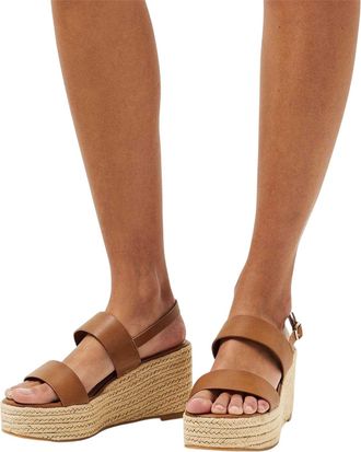 Aldo Aldo Keoni-sandalen met sleehak voor dames (Bruin)