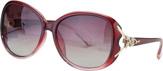 Generic Polarized Sunglasses for Ladies with UV Protection and Large Frame Design, Perfect for Shopping and Travel