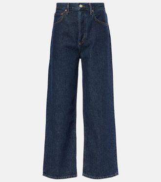 A Gold E Ren high-rise wide-leg jeans