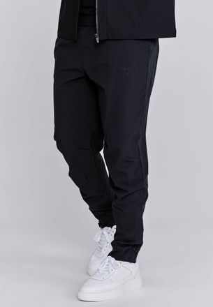 Siksilk Joggers elegantes negros para hombre SikSilk S