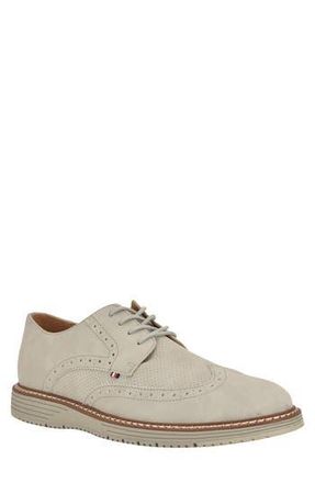 Tommy Hilfiger Hinede Wingtip Derby in Light Grey at Nordstrom Rack, Size 9