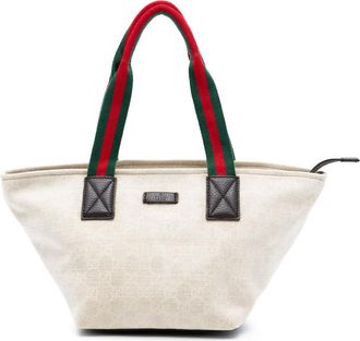Gucci Pre-owned Gucci GG Canvas Web Tote Ladies 4XXUUJ9XU57UWSOU