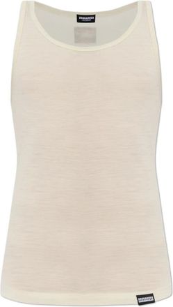 Dsquared2 Uomo, Top, Beige, M, new