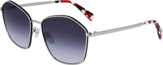 Liu Jo LJ157S 040 Womens Sunglasses Silver Size 59