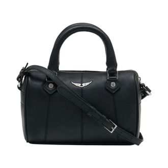 Zadig&Voltaire Dames, Tassen, Zwart, Maat: ONE Size Leer