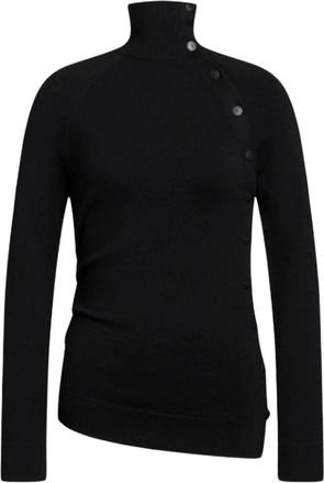 Dondup Dolcevita Bottoni - - Knitwear - Donna - Nero - M