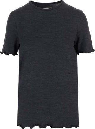 Jil Sander Black Round Neck T-Shirt