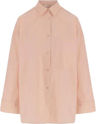 By Malene Birger Blouse met lange mouwen - Roze