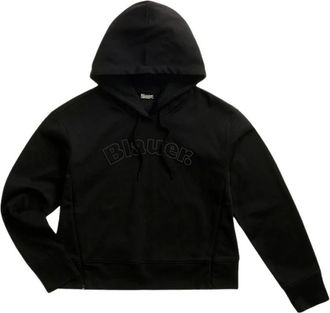 Blauer Hoodies & sweatvesten, Dames, Zwart, L, Hooded Sweatshirt
