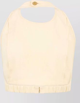 Le Kasha cotton sleeveless short top