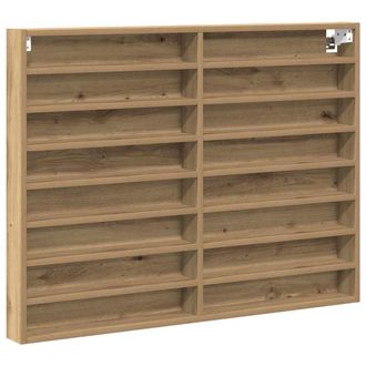 vidaXL Mobile Espositivo Rovere Artigianale 100 X 8.5 X 75 Cm - Vidaxl