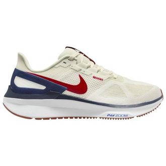 Nike Mens Air Zoom Structure 25 - Running Shoes Sea Glass/Midnight Navy/University Red Size 10.0