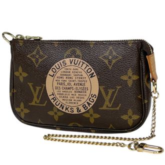 Louis Vuitton Brown Monogram Pochette Pouch (Pre-Owned)