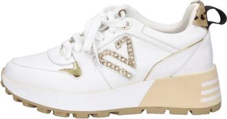 Emanuelle Vee Schoenen, Dames, Wit, 39 EU, Leer, Sneakers