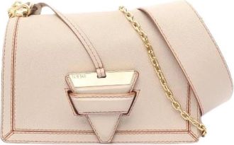 Loewe Pre-owned Barcelona Soft 2Way Lederen Schoudertas - Dames - Vintage Schoudertas - Beige - ONE Size - Leer - Vintage
