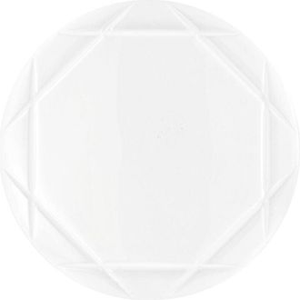 Luce-Ambiente-Design Luce Ambiente E Design - Plafoniera elixir bianca 40W con interruttore interno per funzione cct 50 cm