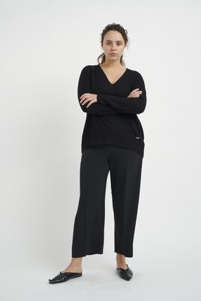 Inwear Casual broek Regular fit Blac