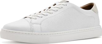 Johnston & Murphy Luther Perfed Lace-To-Toe Mens Shoes White Sheepskin : 11.5 D (M), Leather