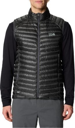 Mountain Hardwear Ghost Whisperer Packable 800-Fill-Power Down Vest in Black at Nordstrom, Size Xx-Large