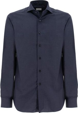Xacus Casual Shirts - Heren - Casual Overhemden - Blauw - 2XL - Overhemden