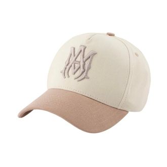 Amiri Ma Two Tone Cap - Amiri - Cotton - Beige - male - Amiri - Hats & Caps - Beige - ONE SIZE - Accessories