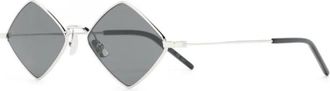 Saint Laurent SL 302 Lisa Zonnebril - unisex - Zonnebrillen - Grijs - 55 MM - Accessoires