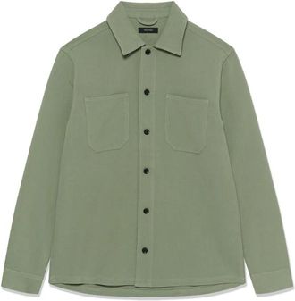 Matinique Mapelton N Shirt - Heren - Casual Overhemden - Groen - XL - Polyester - Overhemden