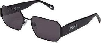 Just Cavalli Sjc 199 Zonnebril - Dames - Zonnebrillen - Zwart - 58 MM - Nylon - Accessoires