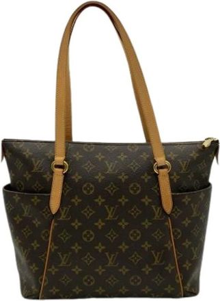 Louis Vuitton Pre-owned Vintage Tote Bag - Dames - Vintage Shopper - Bruin - ONE Size - Leer - Vintage