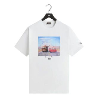 Kith x Disney Pixar Cars Just Us Vintage T-Shirt White KHM034376-101