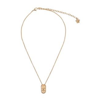 Versace Medusa Head Pendant Necklace - Heren - Kettingen - Geel - ONE Size - Accessoires