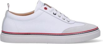 Thom Browne Tricolor Detail Sneakers - White