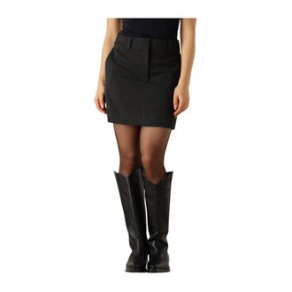 Catwalk Junkie Rokken, Dames, Grijs, M, Grijze Korte Rok, Veelzijdig en Stijlvol