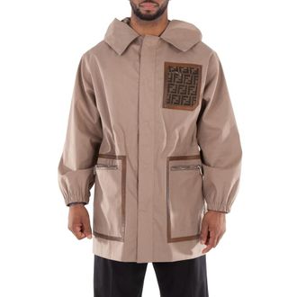 Fendi Mackintosh Hooded Parka, Brand Size 48 ( US Size 38 )