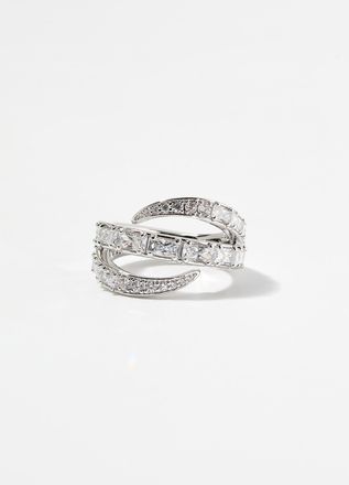 Swarovski Womens Vienna triple ring