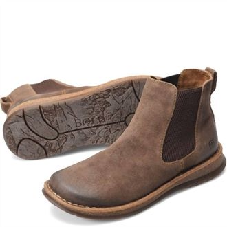 Born Mens Brody Chelsea Boot In Taupe