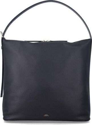 A.P.C. Vera Maxi Smooth Leather Bag
