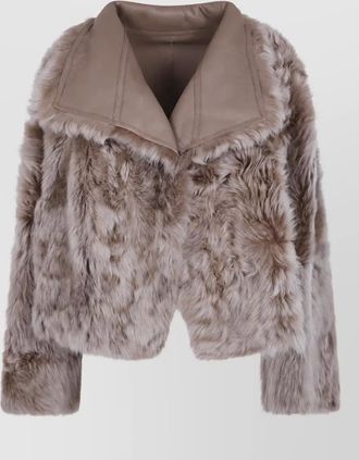 Yves Salomon leather jacket