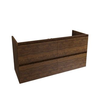 Saniclass Holz Pure Badkameronderkast - 120x45x60cm - 4 lades - Walnut pure
