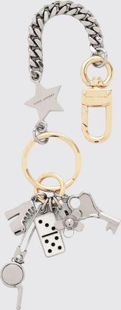 Marc Jacobs Portachiavi The Domino Effect in metallo con charm a stella